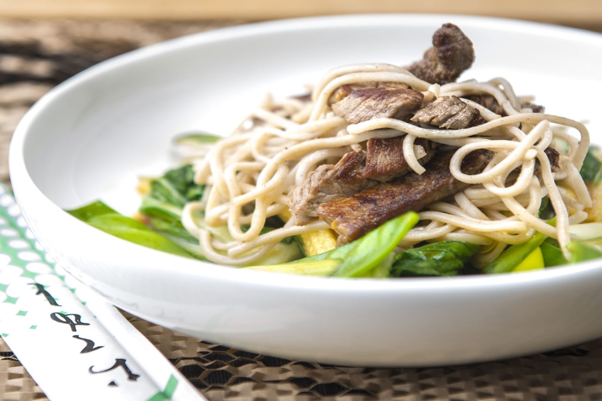 Beef in Oyster Sauce with Soba Noodles Asian Family Foods